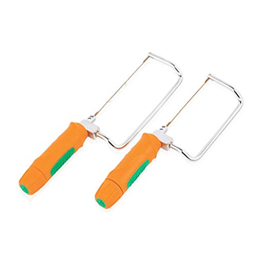 TJIRIS Plaster Saw with Rubber Handle Plaster Cutting Saws Dental Lab Use (Small)