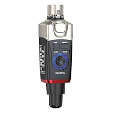 [5.8GHz Wireless] - Xvive U35 features a 5.8GHz True Diversity system, ensuring a stable and interference-free signal for professional performance. [Auto Channel Scan] – Press and hold the receiver’s channel button for 3 seconds to scan and select th...