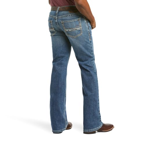 Ariat Men's M5 Slim Stretch Stillwell Stackable Straight Leg Jean2