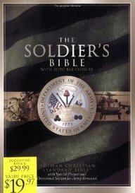 The Soldier's Bible, Green Bonded Leather : Hcsb B006Z2J7HO Book Cover