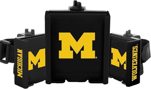 Desert Fox Golf Cart Phone Caddy For Michigan Wolverines Fans - Golf Cart Phone Holder &Amp; Accessories - Officially Licensed Collegiate Golf Gifts