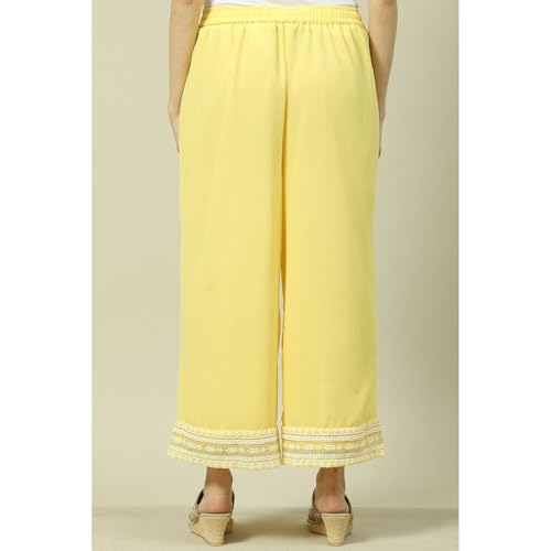Image of Rangriti Women's Polyester Palazzo