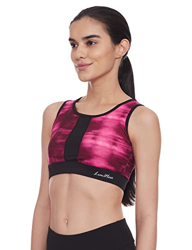Image of Longies Women's Polyester, Spandex Padded Wire Free Sports Bra