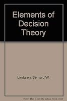Elements of Decision Theory 0023708808 Book Cover