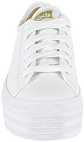 Keds Triple Up Leather, Sneaker Womens, White Leather, 7.5 Medium | Image 1