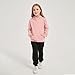 Phedrew Kids Cotton Hoodies Toddlers' Fall Fashion Outfits Pullover Hooded Sweatshirts with Pocket for Boys and Girls（2-14 Years） Dusty Rose