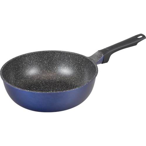 和平フレイズ 軽い 軽量 深型 フライパン ディープパン 24cm 青 ブルー IH対応 ガスコンロ PFOAフリー ウルトライト RB-3275