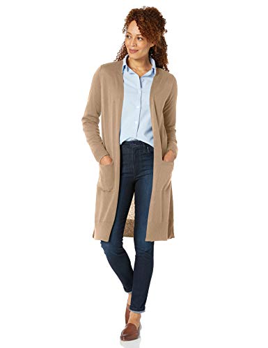 Amazon Essentials Women's Lightweight Longer Length Open-Front Long-Sleeve Cardigan Sweater (Available in Plus Size)4