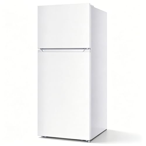 Image of Antarctic Star 17.6 Cu.Ft,2 Door Refrigerator with Freezer,Adjustable Thermostat,Reversible Door for Kitchen,Dorm and Office,White