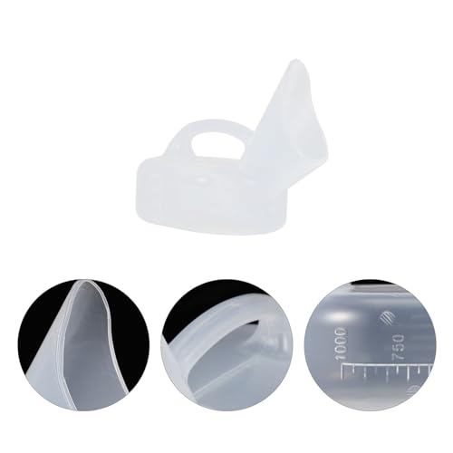 Urinario portátil de 1000ml en pack de 2 piezas hecho de material PP lavable 7