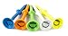 Martini Golf Tees DMT007 Durable Plastic Step-UP Tees (5 Pack), Assorted Colors, 3.25