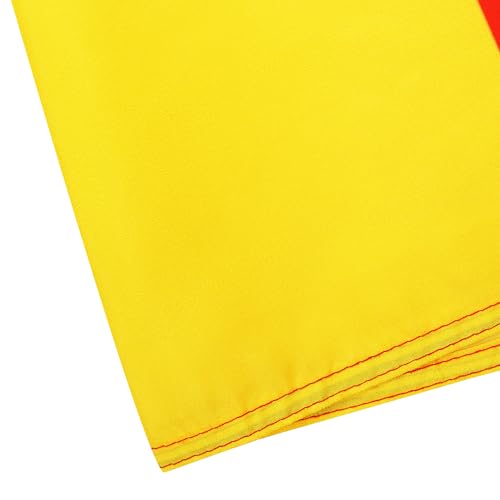 Image of AZ FLAG - Belgium Flag - 3x5 Ft - 100D Polyester Belgian Banner with Two Metal Grommets - Fade Resistant - Vivid Colors - 3' x 5' Feet - 150x90 Cm
