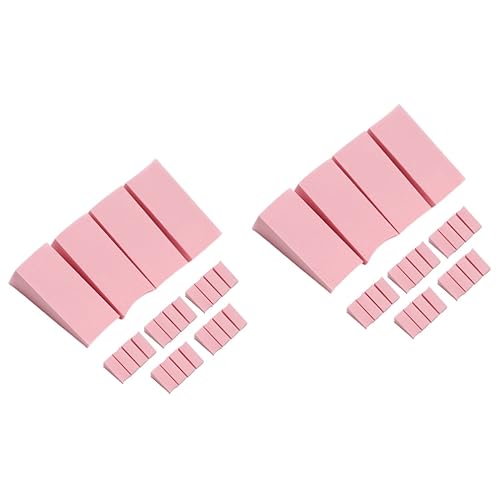 VALICLUD 2 Piezas Esponjas de Manicura Gradiente Esponjas de Herramienta Multi Funcional Degradado Maquillaje
