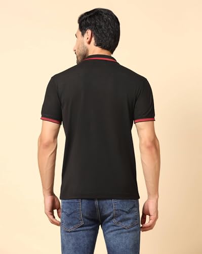 Image of INKKR Men's Soild Collar Neck Half Sleeve Polo T-Shirt Combo
