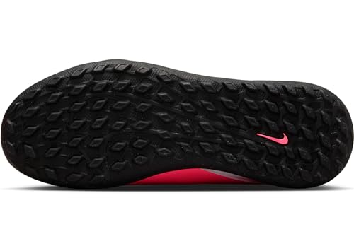 Nike Jr. Phantom GX 2 Club Little/Big Kids' TF Soccer Shoes (FJ2604-600, Sunset Pulse/Black) Size 24