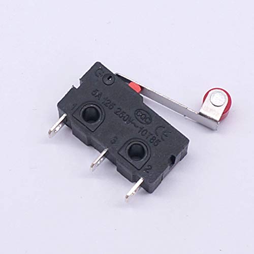 Taiss SS-5GL2 10Pcs Momentary Micro Limit Switch With Roller Lever Arm Spdt Micro Switch Ac 250V 5A 1No 1Nc 3 Pins Mini Switches Ss-5Gl2 thumb #5