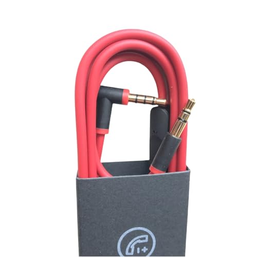 Cable de audio de reemplazo con control y micrófono 3.5 mm miniatura 5