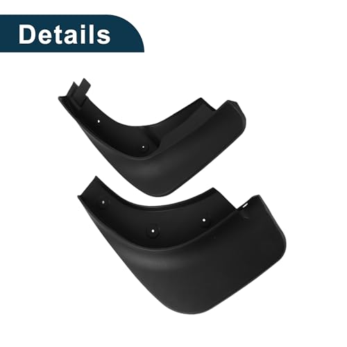 Image of Mud Flaps Splash Guards for Volkswagen Touareg R-L inche 2016-2020 W /Mount Accessories Mud Guards Front and Rear 1 Set