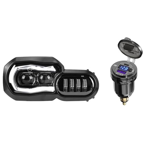 Phares LED Moto BMW F800GS F700GS F650GS F800R Éclairage Nuit Sécurisé