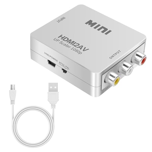 Adaptador HDMI a 3 RCA para arreglar la incompatibilidad de vídeo en tu proyector LCD