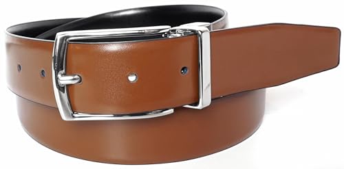 Florsheim mens Rafael 34mm Genuine Leather Reversible BeltBelt2
