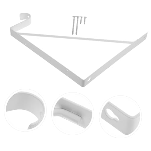Support étagère murale en acier robuste pour étagères flottantes durables