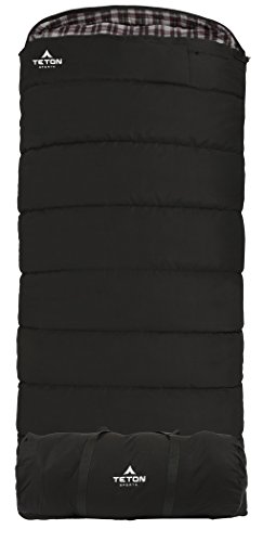 TETON Sports Outfitter XXL Sleeping Bag; Warm and Comfortable for Camping