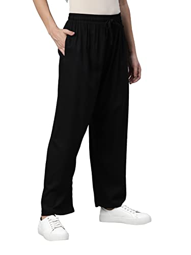 Image of TWIN BIRDS Viscose Fabric Kurti Pant /Trousers with Functional Pocket for Women