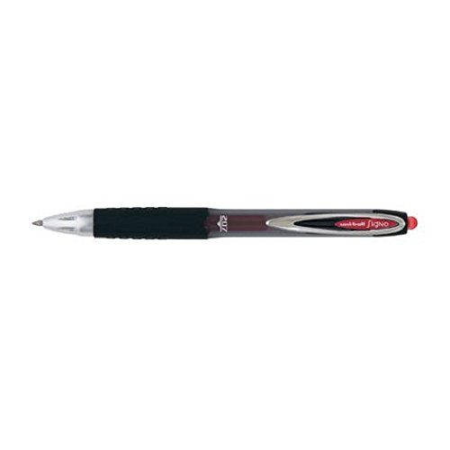 Uni-Ball 207 Bolígrafo Gel Retráctil Rojo 0.7mm x2 miniatura 2