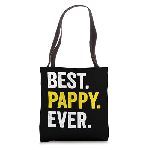 Bolsa Tote Retro Vintage Best Pappy Ever Grandpa miniatura 1