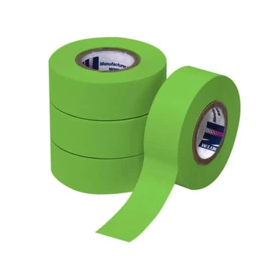 Image of Cole-Parmer Write-On Lab Labeling Tape, Green, 1.9 cm (3 /4 (in)) x 12.8 m (14 yds), 2.54 cm (1 (in)) Core: 4 /PK