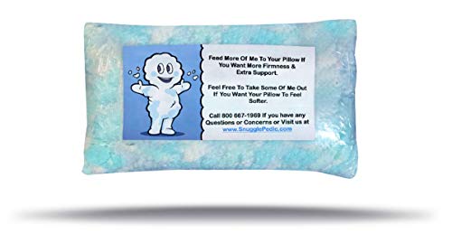 Snuggle-Pedic Shredded Memory Foam Fill - 1/2 Lb. Bag - Luxurious Extra Fill