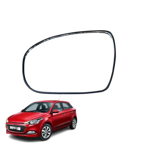 Image of KyloXtreme I-20 Elite (2014-2020) Passenger Side (Left Side) Car Side Mirror Glass /Tukdi /Sub Mirror Plate