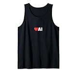 LOVE (heart) AI - Loved By People Whose Favorite is AI Tank Top
