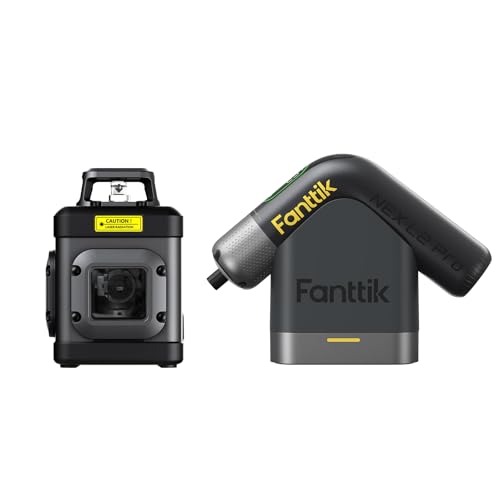 Fanttik D5 Laser Level & L2 Pro 3.7V Electric Screwdriver