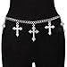 MLWSKERTY Elegant Waist Chain Flower Decorative Waist Chain Female Fashion Waist Belt For Trendsetters And Fashion Enthusiasts