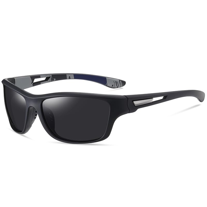 Coquitobeauty Gafas Polarizadas de Sol para hombre mujer protección 100% UVA incluye bolso para guardar Gafas de Sol deportivas unisex con cordón ajustable,ideal Pesca,Ciclismo,Running,montaña