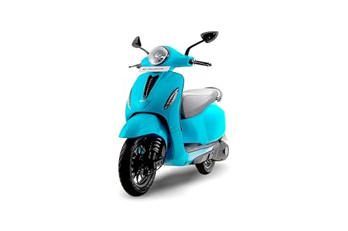 Image of Chetak 3001 by Bajaj Auto High Speed Electric Scooter with charger - Azure Blue - Ex-Showroom