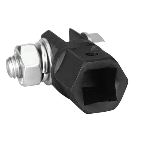 Image of Scissor Car Jack Adapter, Scissor Vehicle Jack Drill Adapter for 1 /2 Inch Drive Impact Wrench 13 /16 Inch Lug Wrench, Automotive Jack Connector Accessories, Universal for RV Trailer