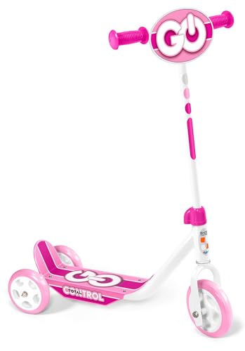 STAMP - SKIDS Control - Patinete de 3 Ruedas para niños Rosa