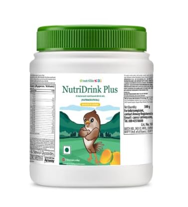 Nutrilite Kids Nutridrink Plus Balanced Nutritional Drink Mix Mango Flavour (500g)