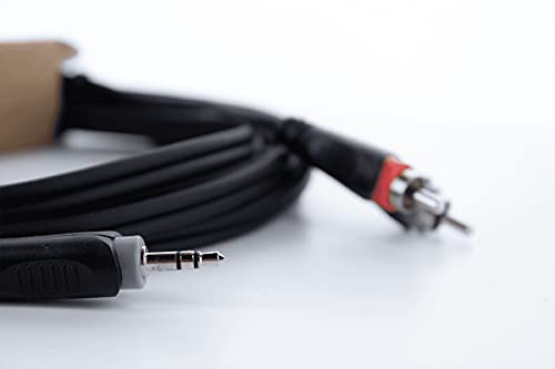 Câble mini-jack RCA Cordial pour supprimer les grésillements entre PC et table de mixage