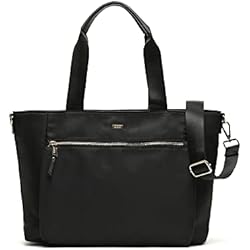 Maletin Mujer Misako MISAKO Elia portaordenador (13,3 pulgadas) - Maletín para portátil - Portaordenador y portadocumentos de moda mujer Elia Negro 27 X 45 X 15 cm