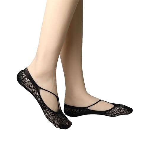 Women Black Lace No Show Socks Fishnet Mesh Sheer Ankle Socks See Through Hollow Net Thin Short Sexy Fancy Sock Woman3
