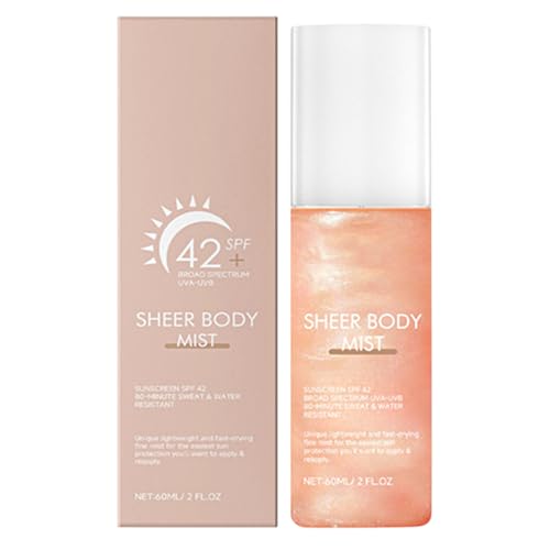 Protector Solar De Pulverización, 60 Ml De Hidratante SPF, Bloqueador Solar De Playa, Productos Para El Cuidado De La Piel De Larga Duración, Protección UV De Amplio Espectro Para Hombres Y Mu