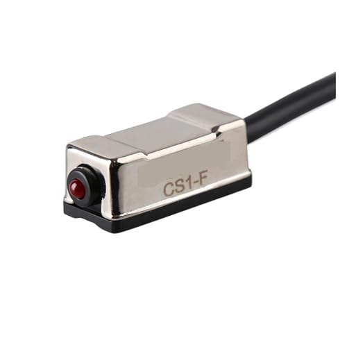 Sensor CS1-U de inducción magnética para cilindro neumático con soporte compatible D-A93 y D-Z73