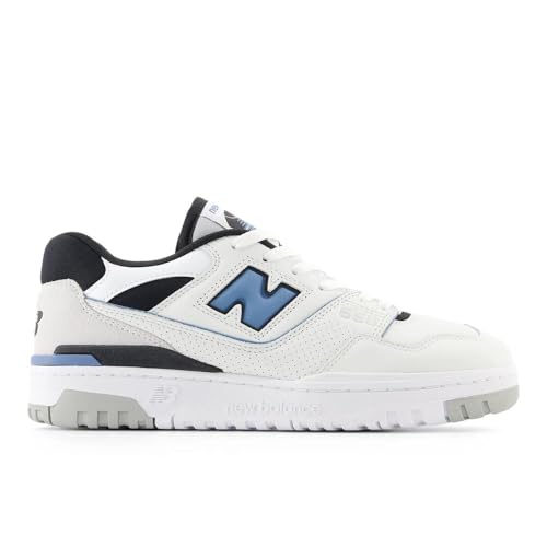 New Balance 574, Zapatillas de deporte para hombre, Esf White Black Blue, 42 EU