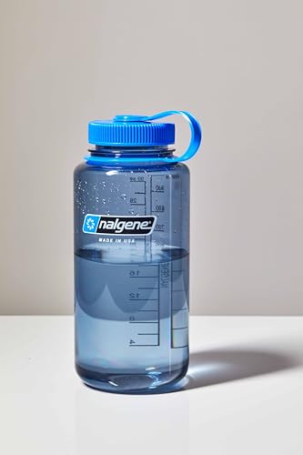 Image of Nalgene 32 oz Wide Mouth Water Bottle | BPA-Free, Durable & Leak Proof, Lightweight Bottle for Hiking & Gym, Work & Travel