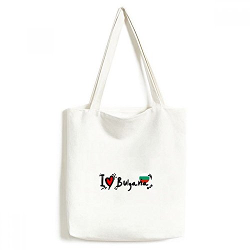 Sac en toile de l'environnement lavable et résistant grand format 33x40 cm