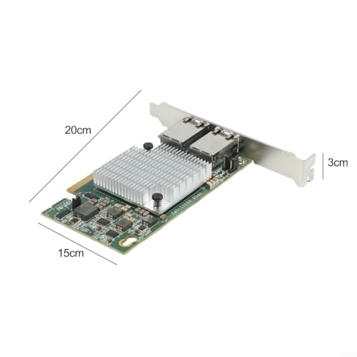 Tarjeta de Red Dual Port 10G Ethernet Controller X540 Chipset PCI-E x8 para Servidor de Almacenamiento en la Nube miniatura 6